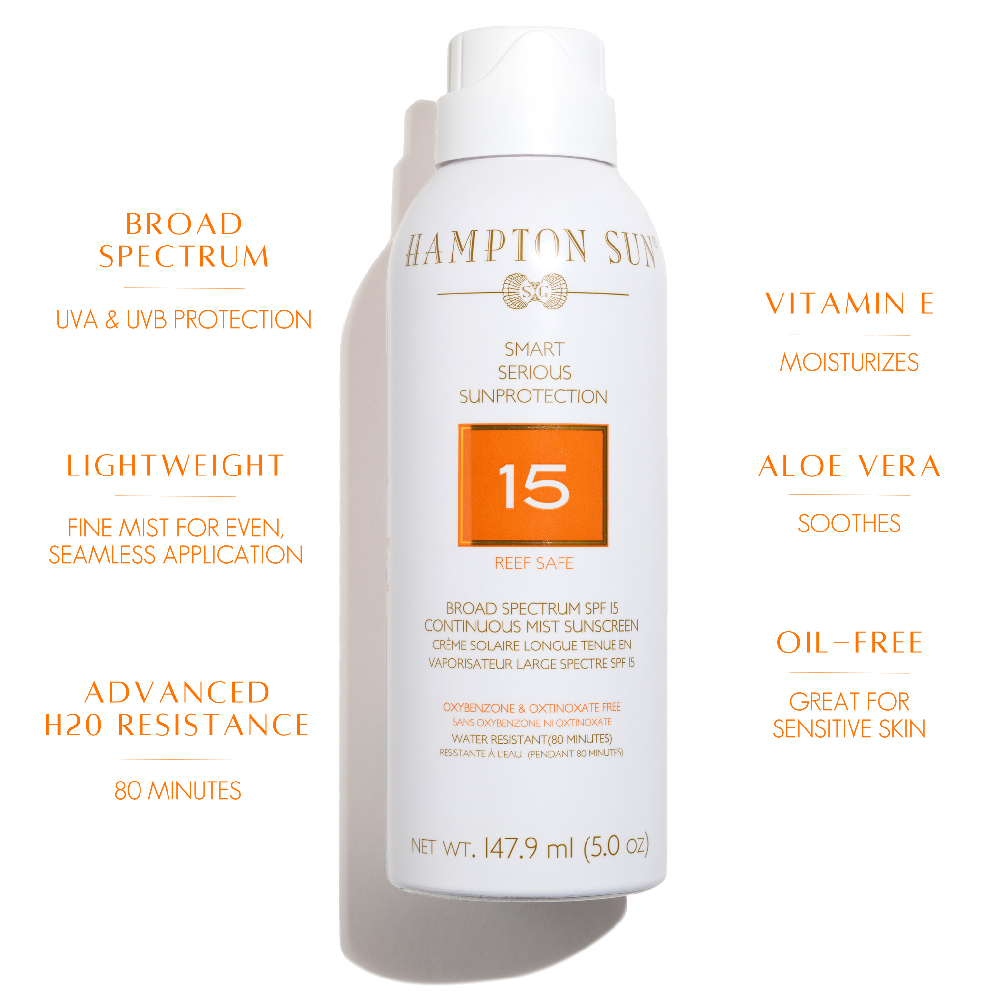 SPF 15 Continuous Mist Sunscreen