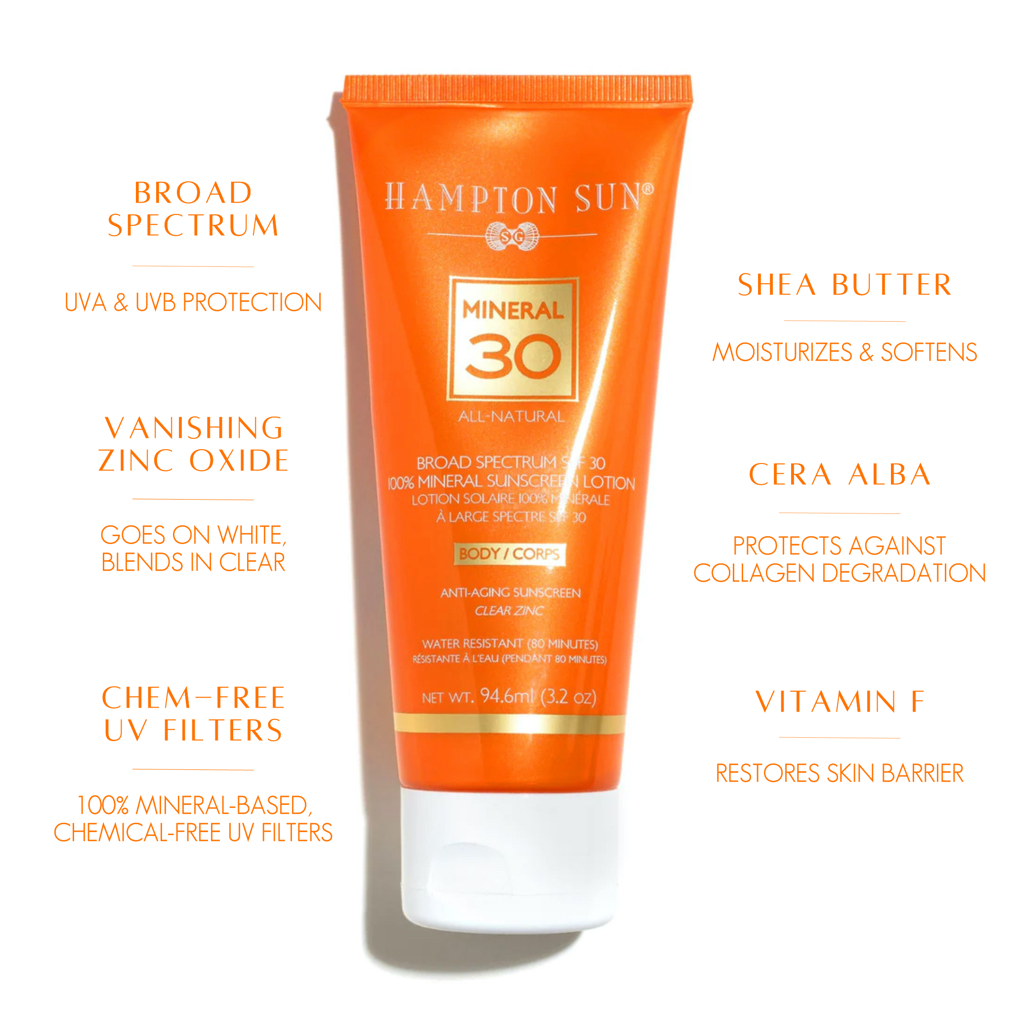 SPF 30 Anti-Aging Mineral Sunscreen Lotion