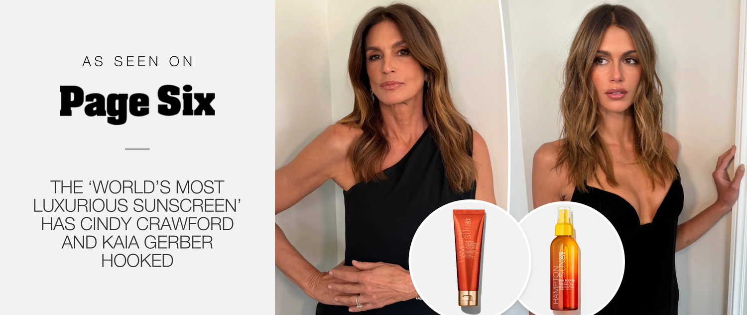 Page Six Spotlights Cindy Crawford and Kaia Gerber’s Hampton Sun Favorites