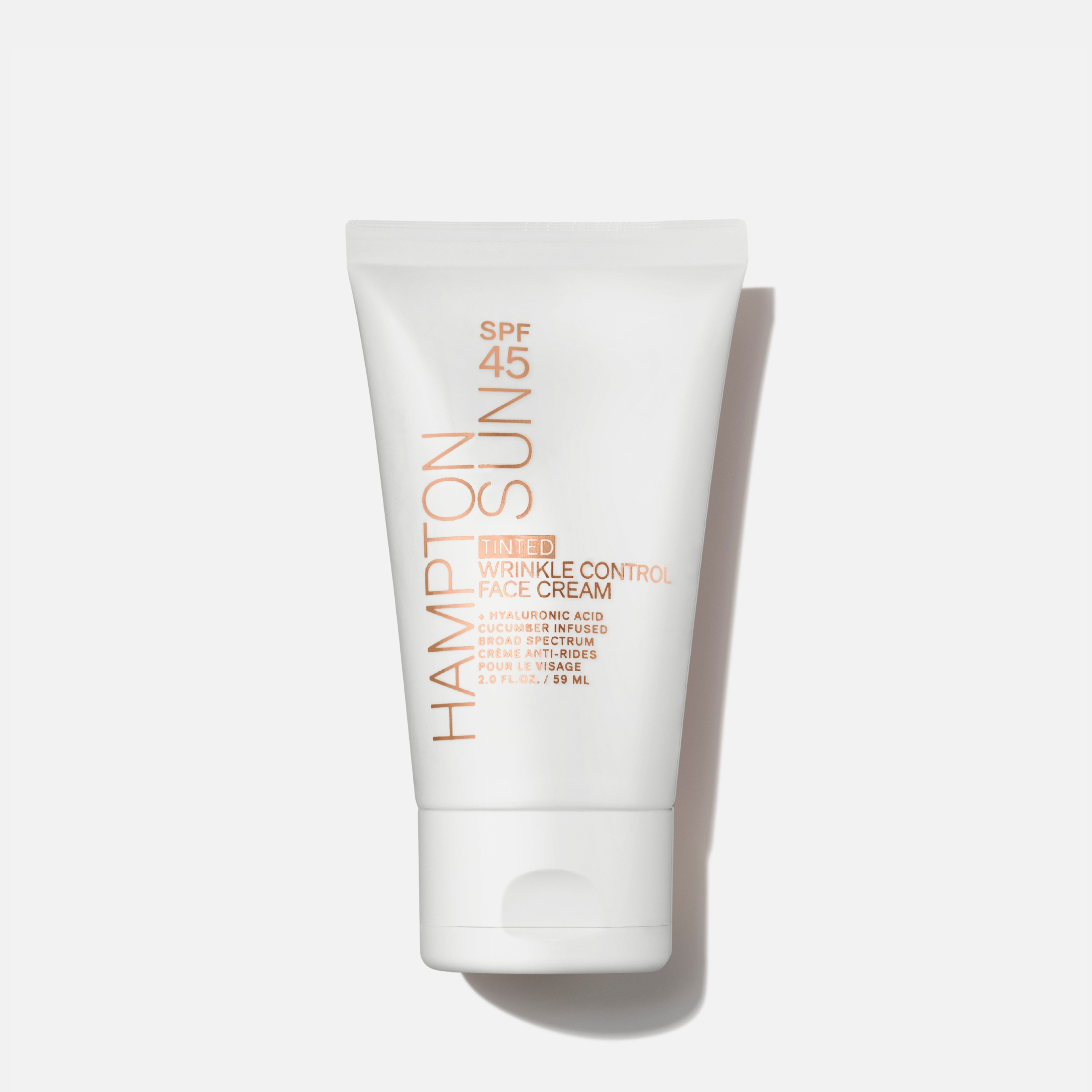 フェイスクリーム tonton Tinted SPF 45 Wrinkle Control Face Cream – Hampton Sun
