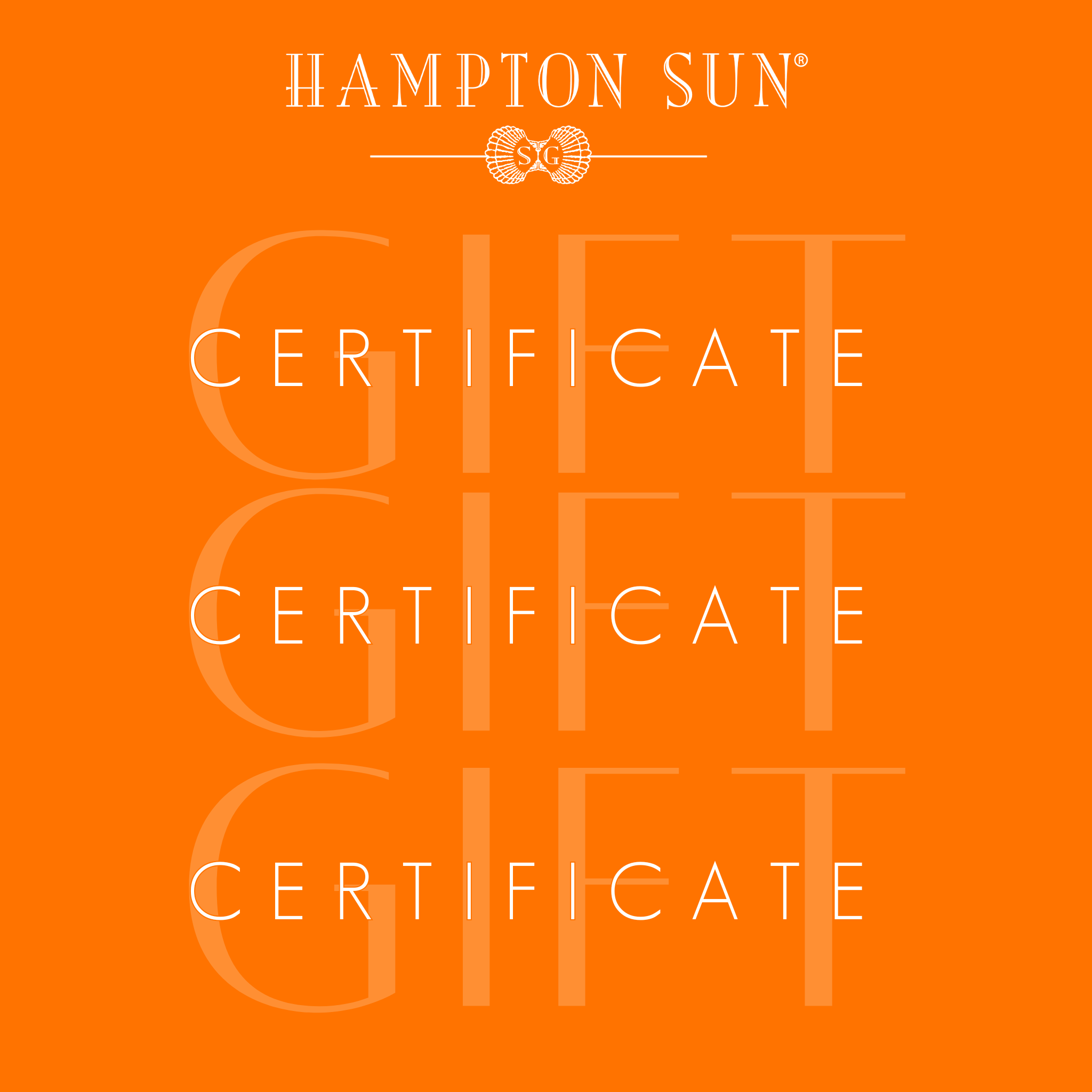Hampton Sun Gift Card