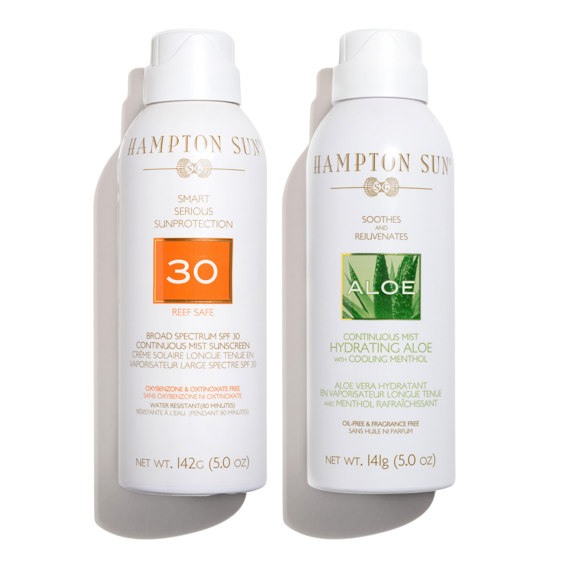SPF 30 Continuous Mist Sunscreen + Hydrating Aloe Continuous Mist Bundle